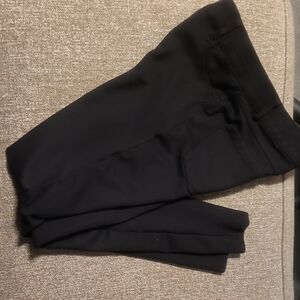 Black Dress Pants Stretch Ankle Length sz M